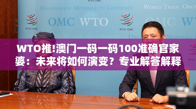 WTO推!澳门一码一码100准确官家婆：未来将如何演变？专业解答解释落实