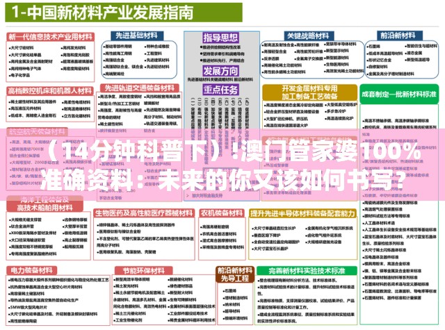 （14分钟科普下）!澳门管家婆100%准确资料：未来的你又该如何书写？学习解答解释落实