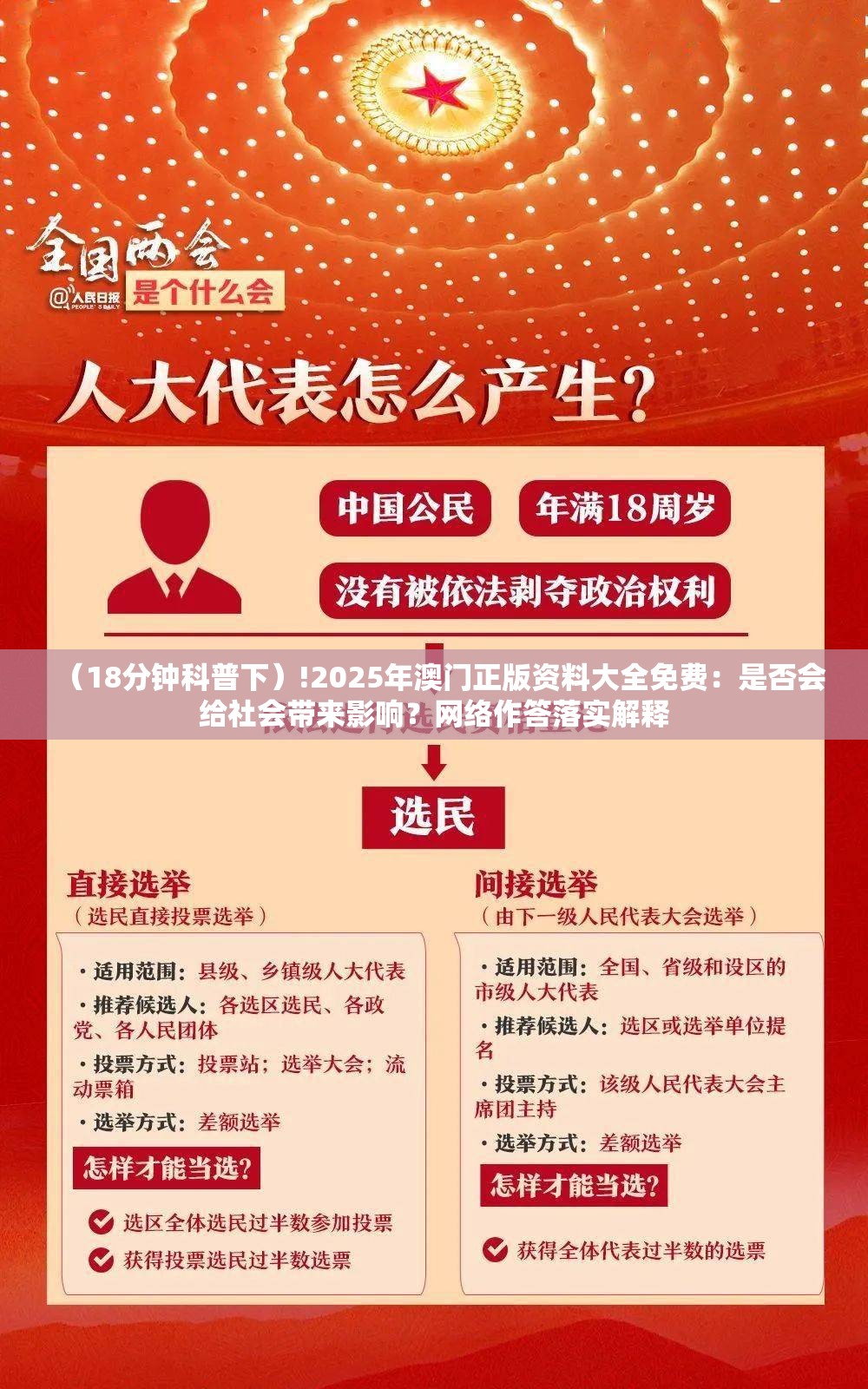 （18分钟科普下）!2025年澳门正版资料大全免费：是否会给社会带来影响？网络作答落实解释