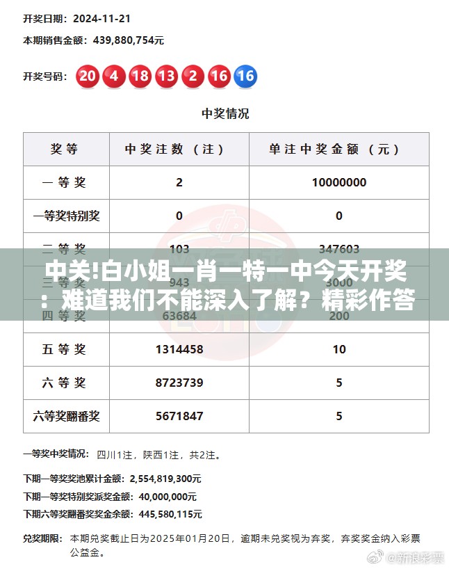 中关!白小姐一肖一特一中今天开奖：难道我们不能深入了解？精彩作答落实解释