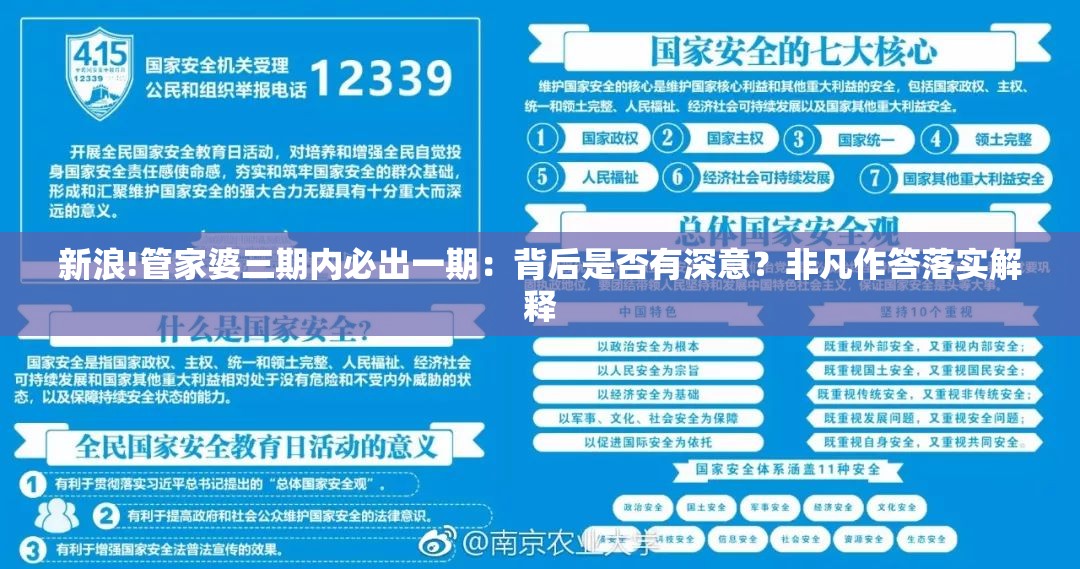 新浪!管家婆三期内必出一期：背后是否有深意？非凡作答落实解释
