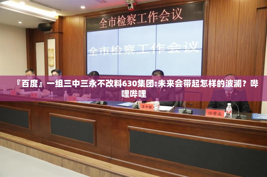 『百度』一组三中三永不改料630集团:未来会带起怎样的波澜？哔哩哔哩