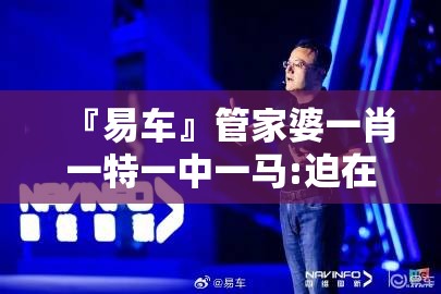 『易车』管家婆一肖一特一中一马:迫在眉睫的挑战?哔哩哔哩