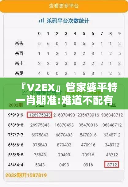 『V2EX』管家婆平特一肖期准:难道不配有更多聚焦吗？哔哩哔哩官网