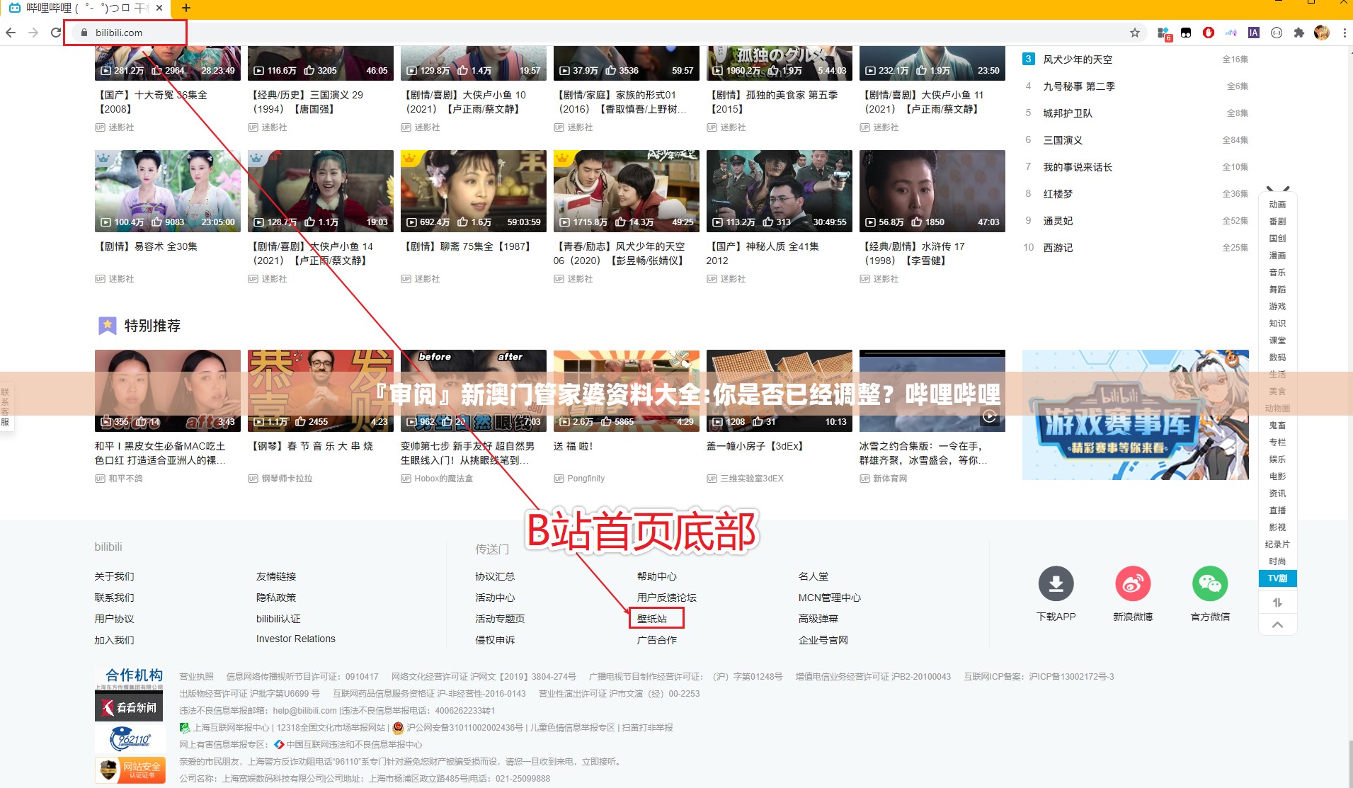 『审阅』新澳门管家婆资料大全:你是否已经调整？哔哩哔哩