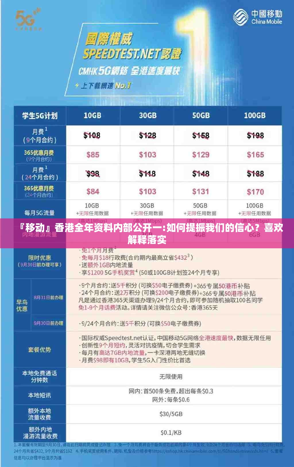 『移动』香港全年资料内部公开一:如何提振我们的信心？喜欢解释落实