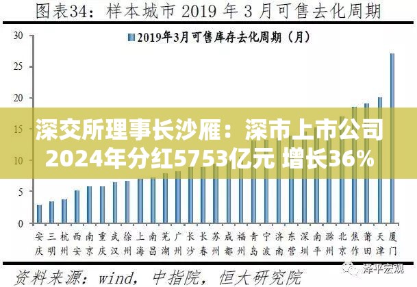 深交所理事长沙雁：深市上市公司2024年分红5753亿元 增长36%