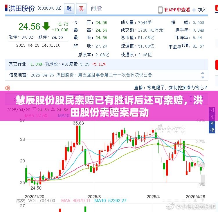 慧辰股份股民索赔已有胜诉后还可索赔，洪田股份索赔案启动
