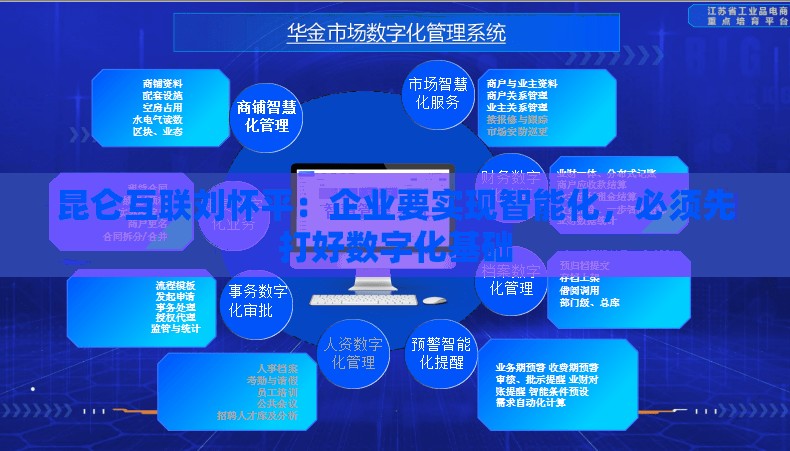 昆仑互联刘怀平：企业要实现智能化，必须先打好数字化基础