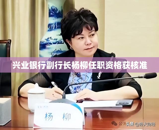 兴业银行副行长杨柳任职资格获核准