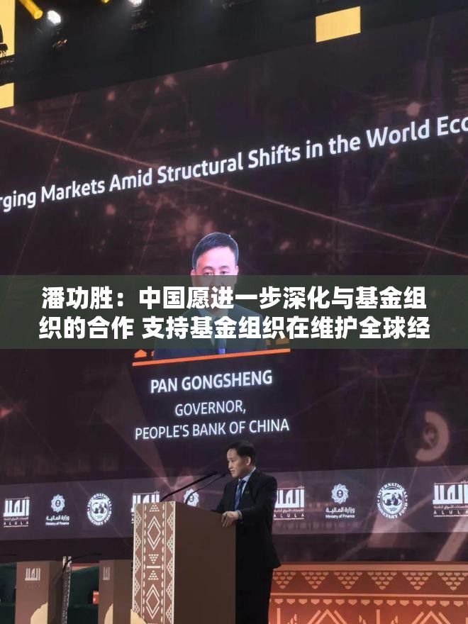 潘功胜：中国愿进一步深化与基金组织的合作 支持基金组织在维护全球经济金融稳定方面发挥更大的作用