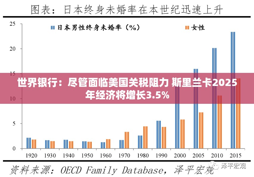 世界银行：尽管面临美国关税阻力 斯里兰卡2025年经济将增长3.5%