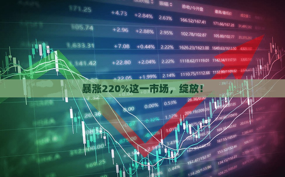 暴涨220%这一市场，绽放！