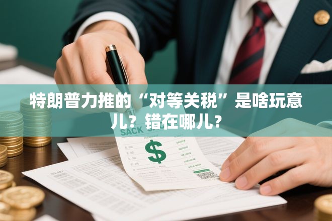 特朗普力推的“对等关税”是啥玩意儿？错在哪儿？
