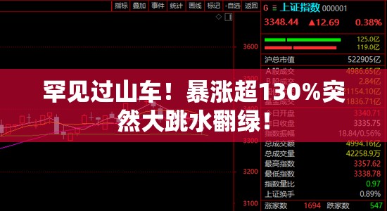 罕见过山车！暴涨超130%突然大跳水翻绿！