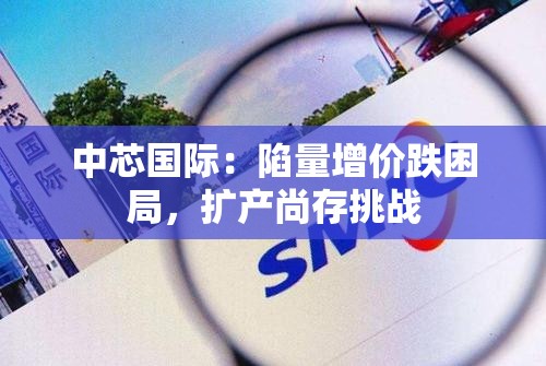 中芯国际：陷量增价跌困局，扩产尚存挑战