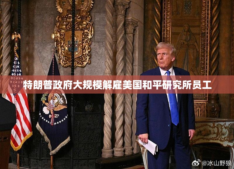特朗普政府大规模解雇美国和平研究所员工