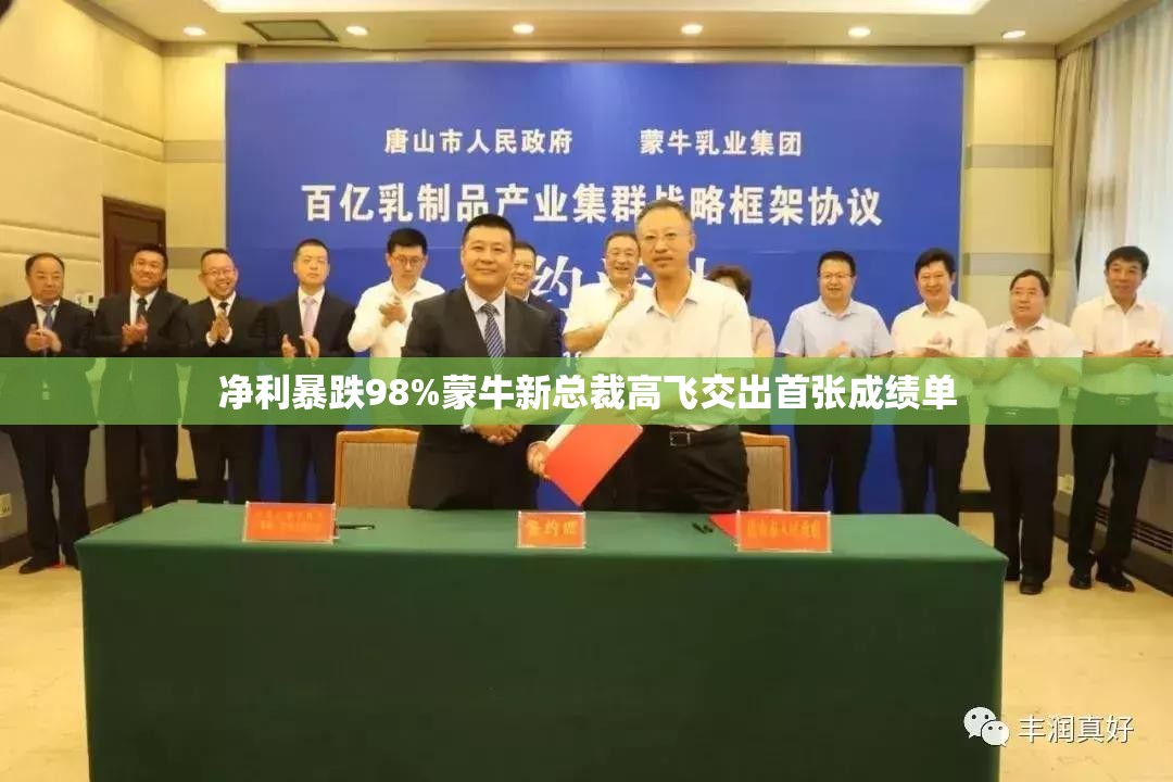 净利暴跌98%蒙牛新总裁高飞交出首张成绩单