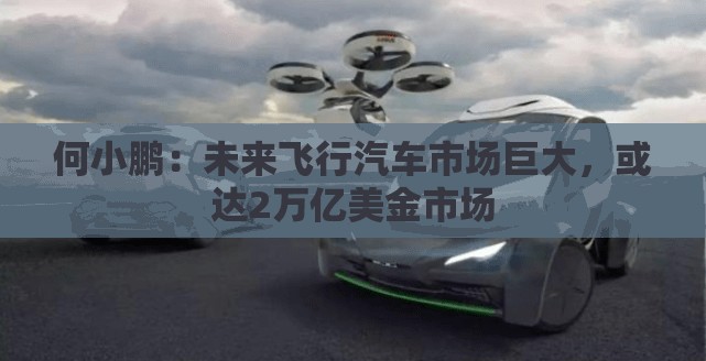 何小鹏：未来飞行汽车市场巨大，或达2万亿美金市场