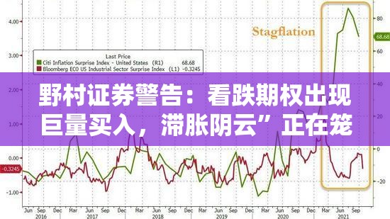 野村证券警告：看跌期权出现巨量买入，滞胀阴云”正在笼罩！