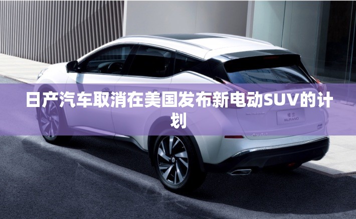 日产汽车取消在美国发布新电动SUV的计划