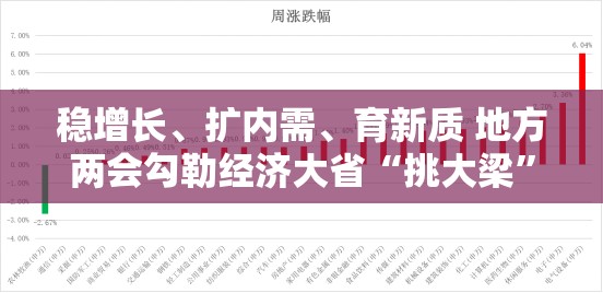 稳增长、扩内需、育新质 地方两会勾勒经济大省“挑大梁”路线图