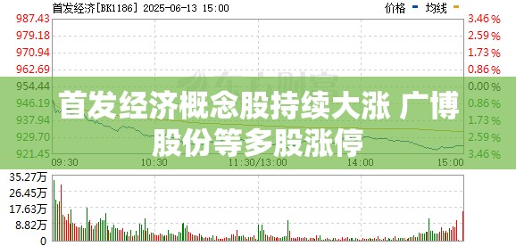 首发经济概念股持续大涨 广博股份等多股涨停