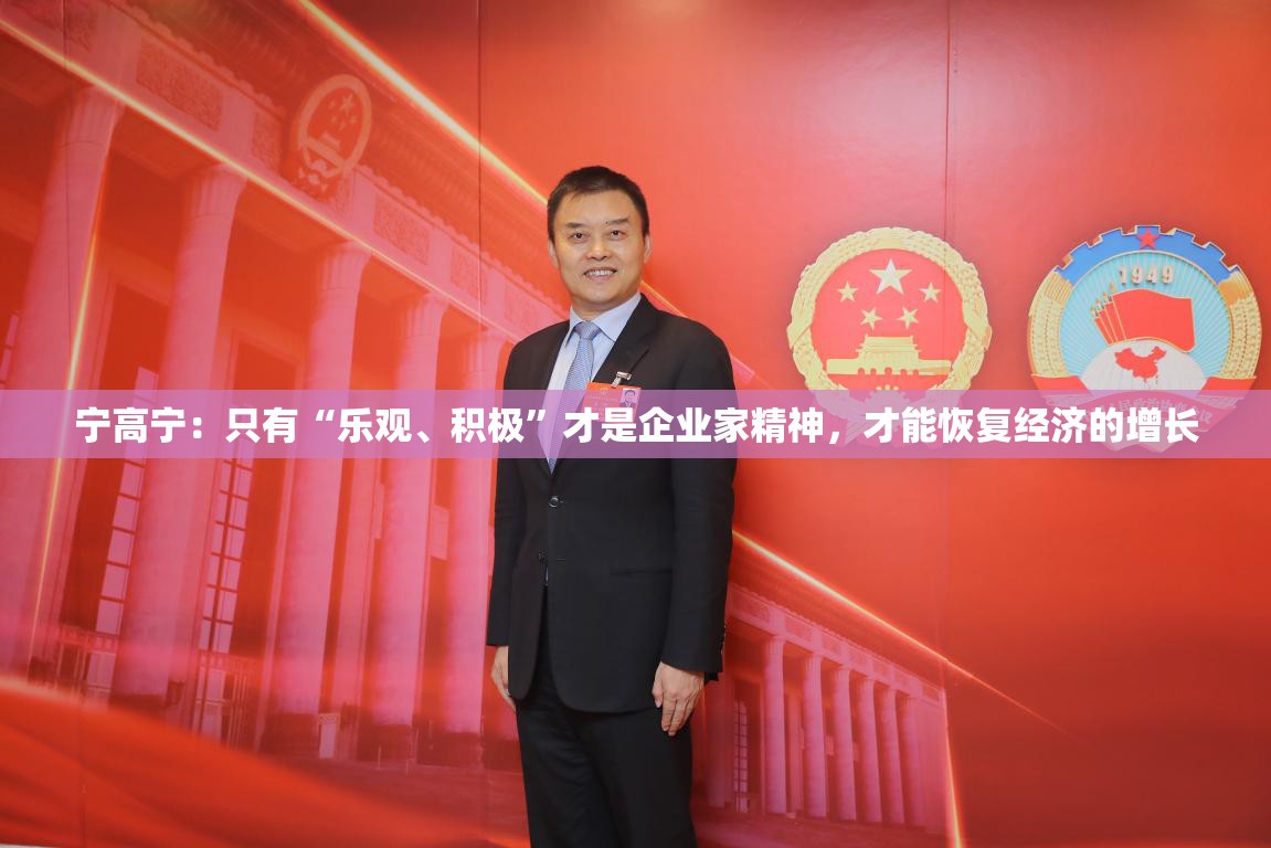 宁高宁：只有“乐观、积极”才是企业家精神，才能恢复经济的增长